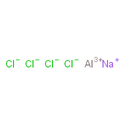 ChemSpider 2D Image | Aluminium sodium chloride (1:1:4) | AlCl4Na