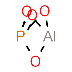 ChemSpider 2D Image | [Phosphato(3-)-kappa~3~O,O',O'']aluminium | AlO4P