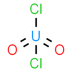 ChemSpider 2D Image | Dichloro(dioxo)uranium | Cl2O2U