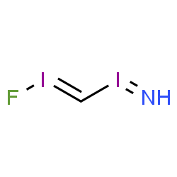 ChemSpider 2D Image | Fluoro[(imino-lambda~3~-iodanyl)methylene]-lambda~3~-iodane | CH2FI2N
