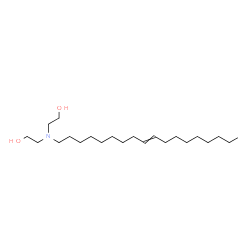 ChemSpider 2D Image | 2,2'-(9-Octadecen-1-ylimino)diethanol | C22H45NO2