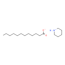 ChemSpider 2D Image | Piperidinium laurate | C17H35NO2
