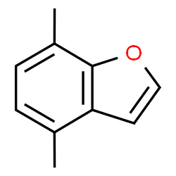 ChemSpider 2D Image | 4,7-dimethylbenzofuran | C10H10O