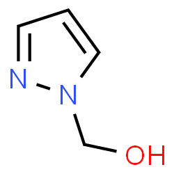 ChemSpider 2D Image | Pyrazole-1-methanol | C4H6N2O