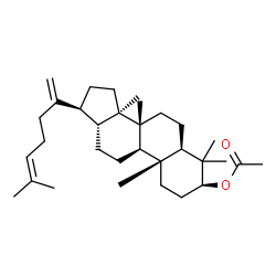 ChemSpider 2D Image | (3beta)-Dammara-20,24-dien-3-yl acetate | C32H52O2