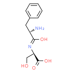ChemSpider 2D Image | L-Phenylalanylserine | C12H16N2O4