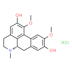 ChemSpider 2D Image | (S)-Boldine hydrochloride | C19H22ClNO4