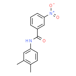 ChemSpider 2D Image | 3-NITROBENZO-3',4'-XYLIDIDE | C15H14N2O3