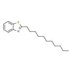 ChemSpider 2D Image | 2-Undecyl-1,3-benzothiazole | C18H27NS