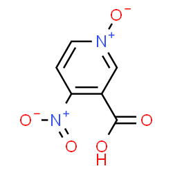 ChemSpider 2D Image | 4-Nitronicotinic acid 1-oxide | C6H4N2O5