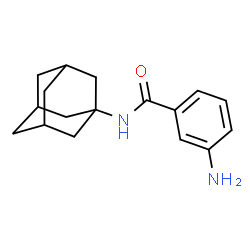 ChemSpider 2D Image | N-(Adamantan-1-yl)-3-aminobenzamide | C17H22N2O
