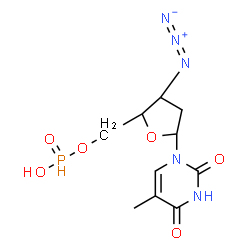 ChemSpider 2D Image | PHOSPHAZIDE | C10H14N5O6P