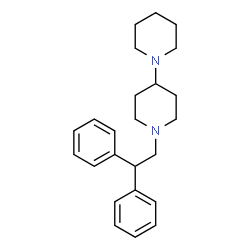 ChemSpider 2D Image | 1'-(2,2-Diphenylethyl)-1,4'-bipiperidine | C24H32N2