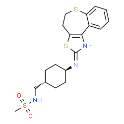 ChemSpider 2D Image | Lu AA-33810 | C19H25N3O2S3