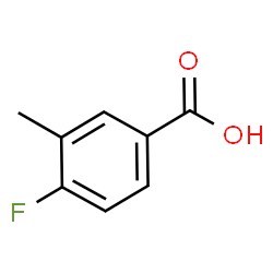ChemSpider 2D Image | 4-Fluoro-3-methylbenzoic acid | C8H7FO2