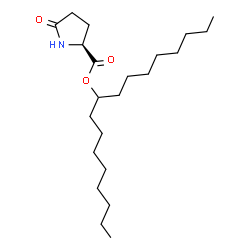 ChemSpider 2D Image | 9-Heptadecanyl 5-oxo-L-prolinate | C22H41NO3