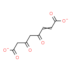 ChemSpider 2D Image | 4,6-Dioxo-2-octenedioate | C8H6O6