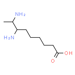 ChemSpider 2D Image | 7,8-Diaminononanoic acid | C9H20N2O2
