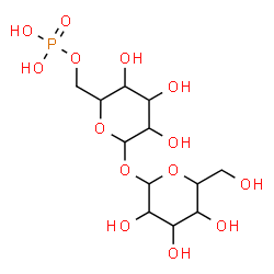 ChemSpider 2D Image | 6-O-Phosphonohexopyranosyl hexopyranoside | C12H23O14P