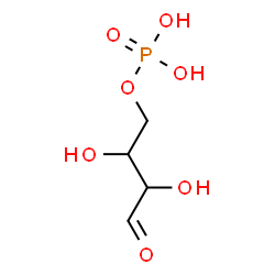ChemSpider 2D Image | 2,3-Dihydroxy-4-oxobutyl dihydrogen phosphate | C4H9O7P