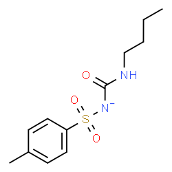 ChemSpider 2D Image | (Butylcarbamoyl)[(4-methylphenyl)sulfonyl]azanide | C12H17N2O3S