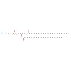 ChemSpider 2D Image | DI-STEAROYL-3-SN-PHOSPHATIDYLETHANOLAMINE | C41H82NO8P