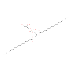 ChemSpider 2D Image | 1,2-Dipalmitoyl-Phosphatidyl-Glycerole | C38H75O10P