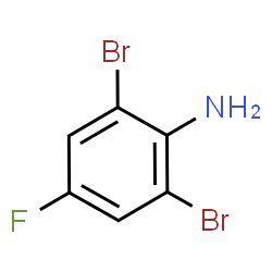 ChemSpider 2D Image | 2,6-Dibromo-4-fluoroaniline | C6H4Br2FN