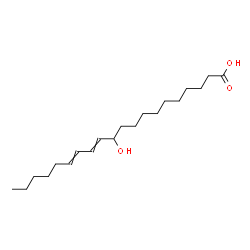 ChemSpider 2D Image | 11-Hydroxy-12,14-icosadienoic acid | C20H36O3