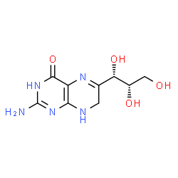 ChemSpider 2D Image | 7,8-dihydromonapterin | C9H13N5O4
