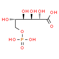 ChemSpider 2D Image | 6-O-Phosphonohexonic acid | C6H13O10P