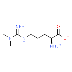 ChemSpider 2D Image | N(omega),N(omega)-dimethyl-L-argininium(1+) | C8H19N4O2