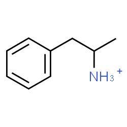 ChemSpider 2D Image | 1-Phenyl-2-propanaminium | C9H14N