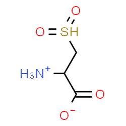 ChemSpider 2D Image | Alanine, 3-(dioxidosulfanyl)- | C3H6NO4S