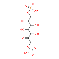 ChemSpider 2D Image | 2,3,4,5-Tetrahydroxy-6-oxo-1,7-heptanediyl bis[hydrogen (phosphate)] | C7H14O13P2