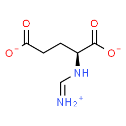 ChemSpider 2D Image | (2S)-2-[(Iminiomethyl)amino]pentanedioatato | C6H9N2O4