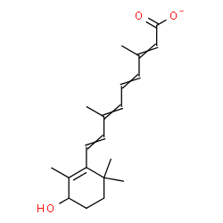 ChemSpider 2D Image | 4-Hydroxy-15-oxidoretinalato | C20H27O3