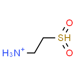 ChemSpider 2D Image | 2-sulfinoethylammonium | C2H7NO2S