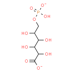 ChemSpider 2D Image | 6-O-(Hydroxyphosphinato)hexonate | C6H11O10P