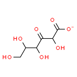 ChemSpider 2D Image | Hex-3-ulosonate | C6H9O7