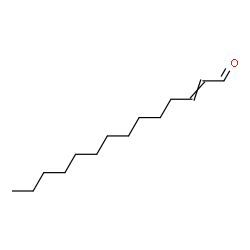 ChemSpider 2D Image | 2-Tetradecenal | C14H26O
