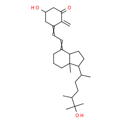 ChemSpider 2D Image | 3,25-Dihydroxy-9,10-secoergosta-5,7,10-trien-1-one | C28H44O3