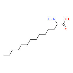 ChemSpider 2D Image | 2-Aminotetradecanoic acid | C14H29NO2