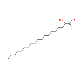 ChemSpider 2D Image | 2-Hydroxyicosanoic acid | C20H40O3