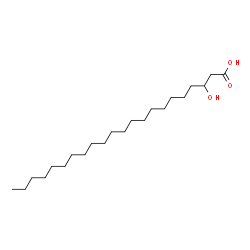 ChemSpider 2D Image | 3-Hydroxydocosanoic acid | C22H44O3