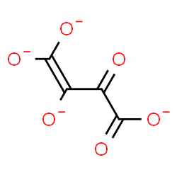 ChemSpider 2D Image | 3,4,4-Trioxido-2-oxo-3-butenoate | C4O6