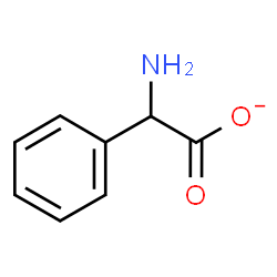 ChemSpider 2D Image | Amino(phenyl)acetate | C8H8NO2