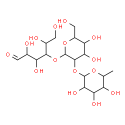 ChemSpider 2D Image | 6-Deoxyhexopyranosyl-(1->2)hexopyranosyl-(1->4)hexose | C18H32O15