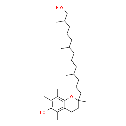 ChemSpider 2D Image | 2-(13-Hydroxy-4,8,12-trimethyltridecyl)-2,5,7,8-tetramethyl-6-chromanol | C29H50O3
