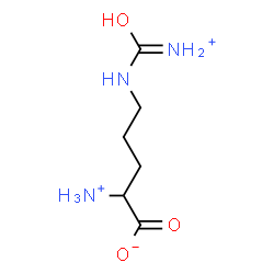 ChemSpider 2D Image | 2-Ammonio-5-[(ammoniocarbonyl)amino]pentanoatato(3-) | C6H14N3O3